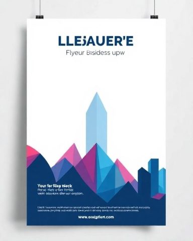 Corporate Business Flyer Indelible Elevations Business Flyer Design
